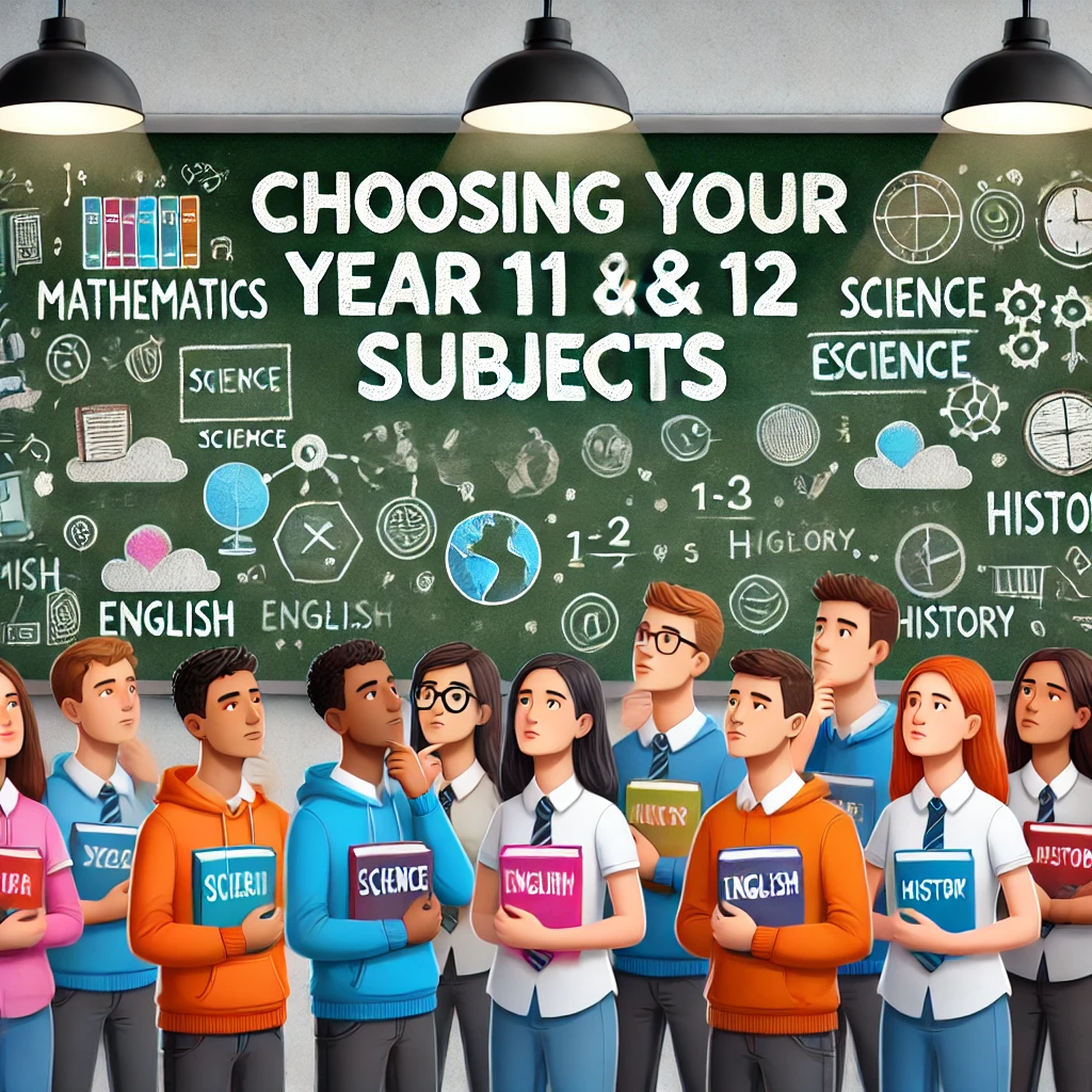 Choose your HSC Subjects for Years 11 & 12